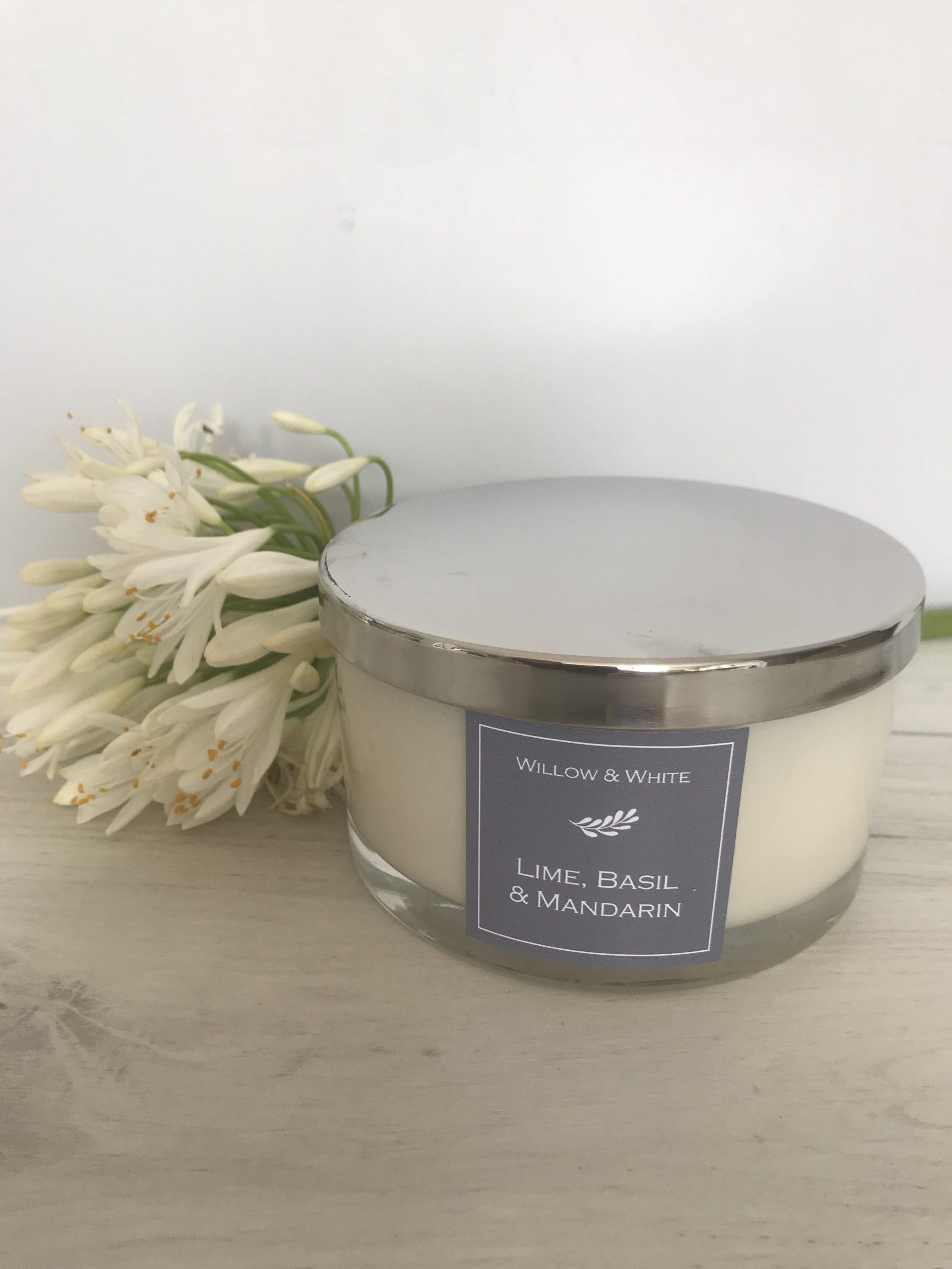 3-Wick Candle – Willow & White Candle Co