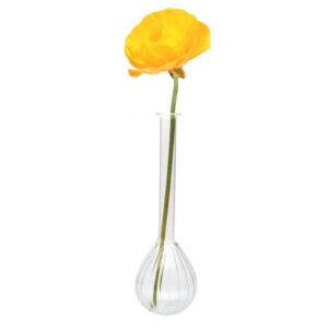 small bud glass vase part of the willow & white accessory range