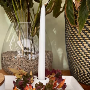 Pebble Candle Stick Holder, handmade by local potter Part of Willow & White Accessory Range